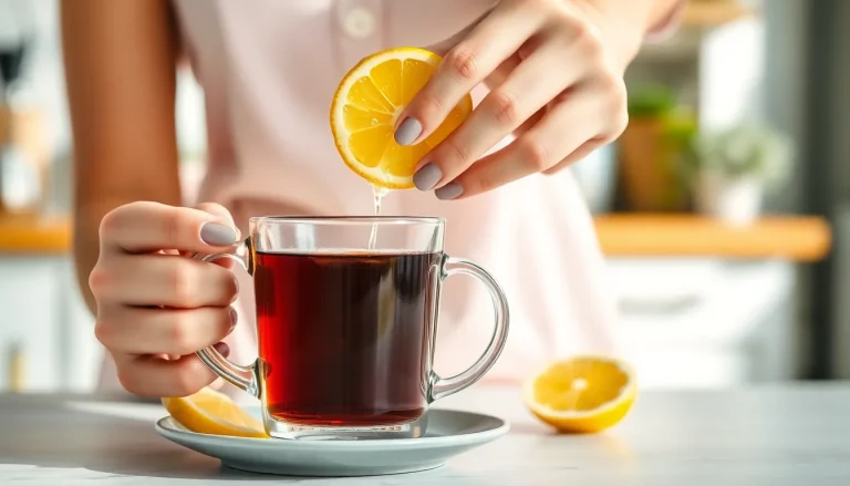 Read more about the article Czy herbata z cytryną jest zdrowa?