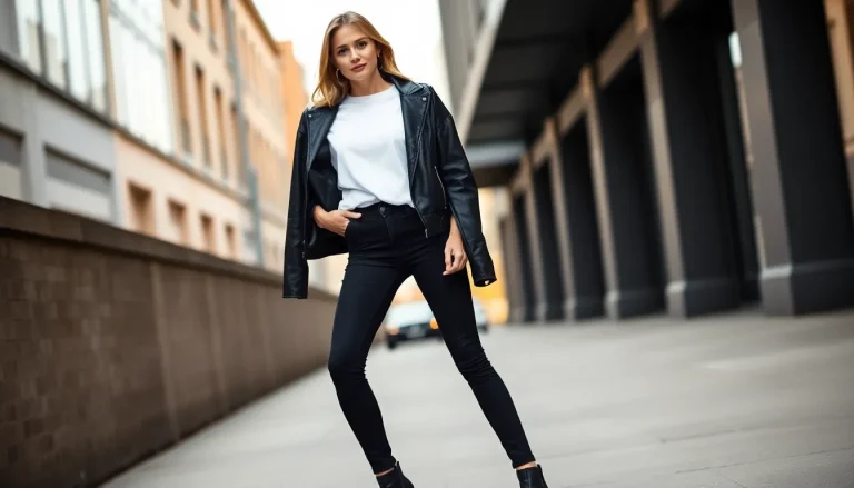 Read more about the article Co pasuje do czarnych jeansów? Stylizacje
