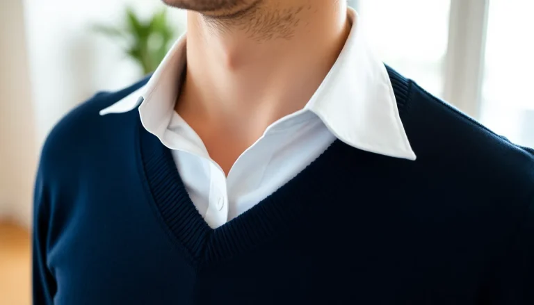 Read more about the article Jak nosić sweter w serek stylowo? Porady damskie i męskie