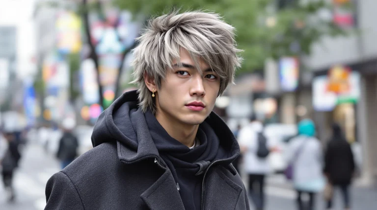 Read more about the article Japońskie fryzury męskie: Od samuraja po Wolf Cut z Tokio